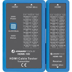 Jonard Tools - Cable Testers Cable Type: HDMI; Mini HDMI Display Type: No Screen - Top Tool & Supply