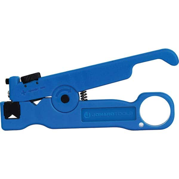 Jonard Tools - Wire & Cable Strippers Type: Cable Slit & Ring Maximum Capacity: 7.5 mm - Top Tool & Supply