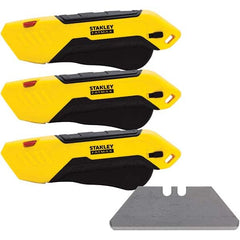 Stanley - Utility Knives, Snap Blades & Box Cutters Type: Safety Utility Knife Blade Type: Retractable - Top Tool & Supply