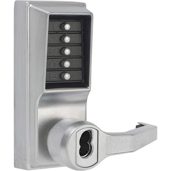 Simplex - Lever Locksets Type: Push-button Lock Door Thickness: 1-3/4 - Top Tool & Supply