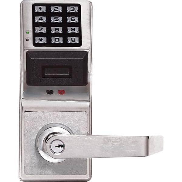 Alarm Lock - Lever Locksets Type: Entrance Door Thickness: 1-3/4 - Top Tool & Supply