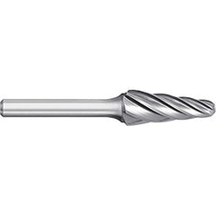 Titan USA - Burrs; Head Shape: Taper ; Industry Specification: SL-7NF ; Tooth Style: Aluma Cut ; Cutting Diameter (Inch): 3/4 ; Cutting Diameter (Decimal Inch): 0.7500 ; Shank Diameter (Inch): 1/4 - Exact Industrial Supply