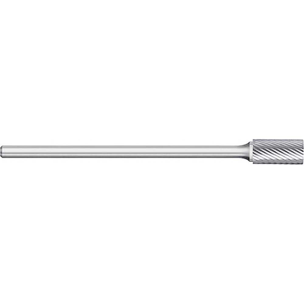 Titan USA - Burrs; Head Shape: Cylinder ; Industry Specification: SA-43L2 ; Tooth Style: Single Cut ; Cutting Diameter (Inch): 1/8 ; Cutting Diameter (Decimal Inch): 0.1250 ; Shank Diameter (Inch): 1/8 - Exact Industrial Supply