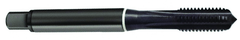 4-40 Dia. - 2B - 3 FL - Cobalt Semi-Bott White Ring Tap - Blk-Ox FORM-C DIN 371 - Top Tool & Supply