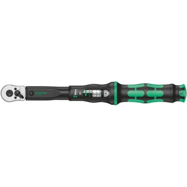 Wera - Torque Wrenches Type: Click Type Drive Size (Inch): 1/2 - Top Tool & Supply