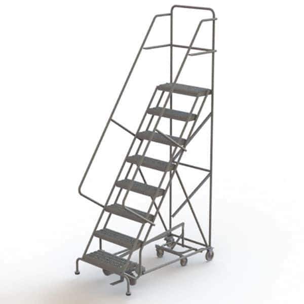 TRI-ARC - Rolling & Wall Mounted Ladders & Platforms Type: All-Directional Ladder Style: Forward Descent 50 Degree Incline - Top Tool & Supply