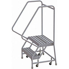 TRI-ARC - Rolling & Wall Mounted Ladders & Platforms Type: Rolling Warehouse Ladder Style: Rolling Safety Ladder - Top Tool & Supply