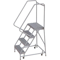 TRI-ARC - Rolling & Wall Mounted Ladders & Platforms Type: Rolling Warehouse Ladder Style: Rolling Safety Ladder - Top Tool & Supply