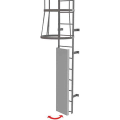 TRI-ARC - Ladder Accessories Type: Door For Use With: Tri-Arc Fixed Gray Steel Ladders - Top Tool & Supply