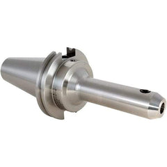 Techniks - CAT50 Taper Shank 1/2 Hole End Mill Holder & Adapter - 1-3/4" Nose Diam, 8" Projection - Exact Industrial Supply