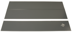 48 x 24 x 85" - Steel Panel Kit for UltraCap Shelving Add-On Unit (Gray) - Top Tool & Supply