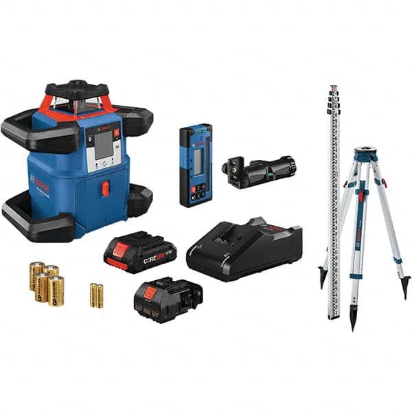 Bosch - Rotary Lasers Level Type: Rotary Laser Maximum Measuring Range (Feet): 4000 - Top Tool & Supply