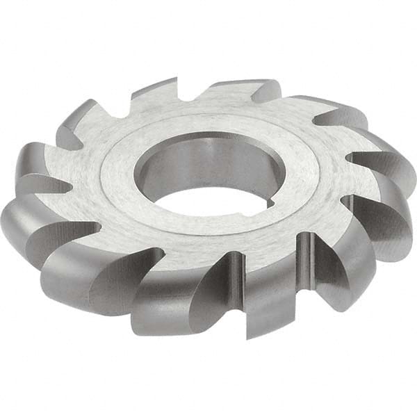 Keo - 1/4" Radius, 1/2" Circle Diam, 3" Cutter Diam, Arbor Connection, Convex Radius Cutter - Top Tool & Supply