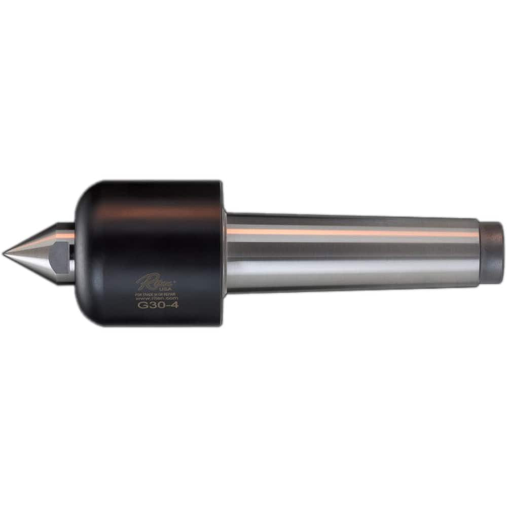 Riten - Live Centers; Shank Type: Morse Taper ; Taper Size: 2MT ; Point Style: Male ; Point Diameter (Decimal Inch): 0.8850 ; Point Length (Inch): 1 ; Accuracy (Decimal Inch): 0.000200 - Exact Industrial Supply