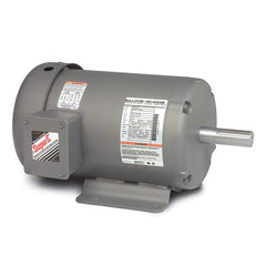 Industrial Electric AC/DC Motors; Motor Type: Three Phase; Type of Enclosure: TEFC; Horsepower: 5; Thermal Protection Rating: None; Name Plate RPMs: 1800; Voltage: 208-230/460; Frequency Hz: 60; Frame Size: 184T; Mount Type: Foot Mount; Number of Speeds: