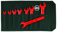 Insulated Open End Inch Wrench 8 Piece Set Includes: 5/16" - 3/4" In Canvas Pouch - Top Tool & Supply