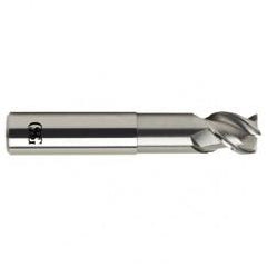 5/8 Dia. x 6 Overall Length 3-Flute .060 C/R Solid Carbide SE End Mill-Round Shank-Center Cutting-Uncoated - Top Tool & Supply