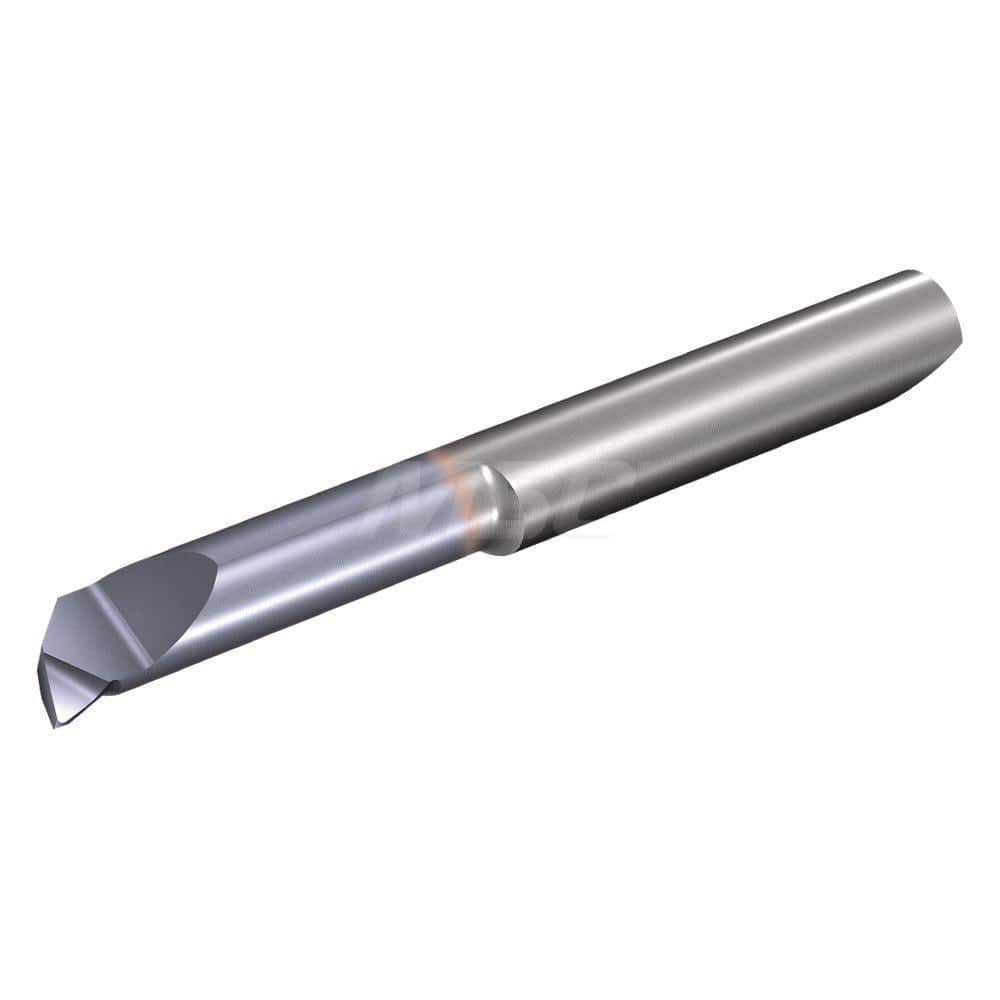 Boring Bars; Boring Bar Type: Micro Boring; Cutting Direction: Right Hand; Minimum Bore Diameter (mm): 5.200; Material Grade: Submicron; Maximum Bore Depth (mm): 21.00; Shank Diameter (mm): 5.0000; Overall Length (mm): 46.0000; Finish Coating: AlTiN; Seri