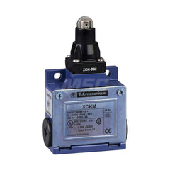 General Purpose Limit Switches; Actuator Type: Roller Plunger; Voltage: 500 V (IEC); 240.00; 300 V (UL); Actuation Force: 12; Contact Form: 1NO/1NC; Switch Type: Limit; Contact Configuration: NO; NC; Switch Action: Springs Back (Momentary); Terminal Type: