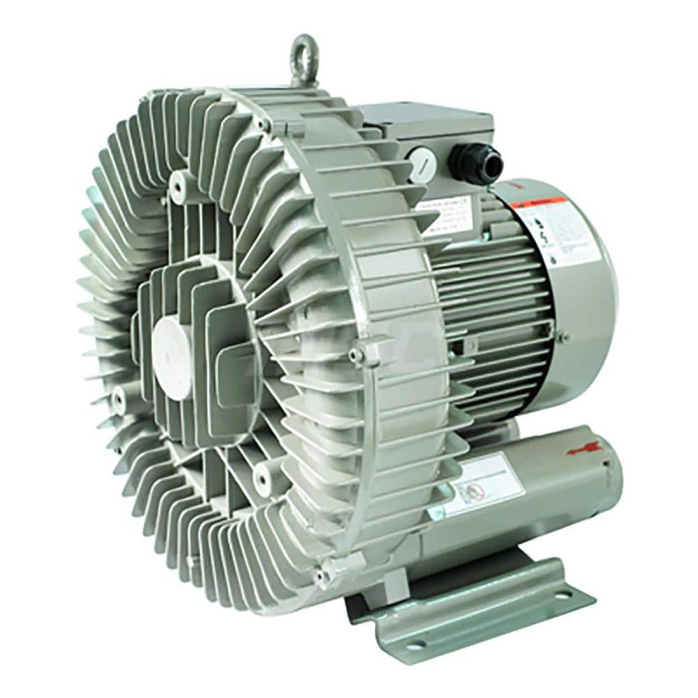 Regenerative Air Blowers; Inlet Size: 2″; Outlet Size: 2″; Horse Power: 6.1; Amperage Rating: 17.6000; Cubic Feet Per Minute: 228 SCFM; Height (Inch): 17; Width (Decimal Inch): 17; Maximum Working Water Pressure: 129.00; Maximum Vacuum Water Pressure: 125