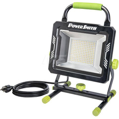 Portable Work Lights; Portable Type: Floor; Hand Held; Lamp Type: LED; Power Type: Corded Electric; Plug-in; Corded; Overall Fixture Length (Inch): 11-1/2; Battery Chemistry: Corded; Includes: Metal Base with Rubber Feet; Metal Carrying Handle; 10 ft Powe