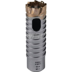 Rebar Cutter Drill Bits; Drill Bit Size (Inch): 1.125 in; Overall Length (Inch): 4.00; Shank Diameter (Inch): 1.0000; Flute Length (Inch): 0.125 in; Shank Type: SDS-Plus Shank; Drill Bit Material: Polycrystalline Diamond (PCD); Alloy Steel; Drill Bit Size