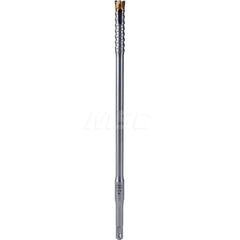 Rebar Cutter Drill Bits; Drill Bit Size (Inch): 0.5 in; Overall Length (Inch): 12.00; Shank Diameter (Inch): 1.0000; Flute Length (Inch): 0.125 in; Shank Type: SDS-Plus Shank; Drill Bit Material: Polycrystalline Diamond (PCD); Alloy Steel; Drill Bit Size