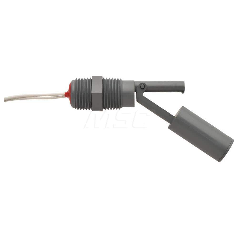 Liquid Level Switches; Switch Type: Side Mounted Float Switches; Thread Size: 1/2″ NPT; Maximum Working Pressure: 100.000; Minimum Operating Temperature: -40; Maximum Operating Temperature (F): 257; Minimum Diameter: .5; Maximum Diameter: .5; Thread Type: