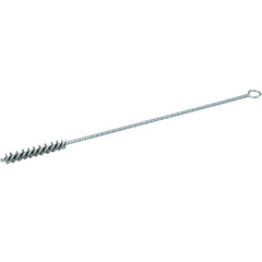 1/4″ Hand Tube Brush, .003″ Stainless Steel Wire Fill, 1-1/2″ Brush Length - Top Tool & Supply