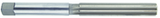 1/2 Dia-HSS-Straight Shank/Straight Flute Hand Reamer - Top Tool & Supply