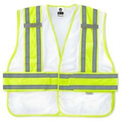 8240HL-NC XL/2XL WHT EXPANDABLE VEST - Top Tool & Supply