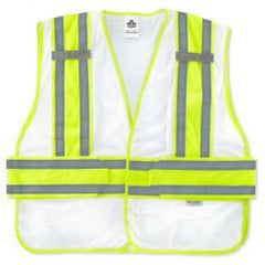 8240HL-NC M/L WHT EXPANDABLE VEST - Top Tool & Supply