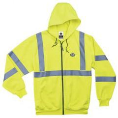 8392 2XL LIME HOODED SWEATSHIRT - Top Tool & Supply