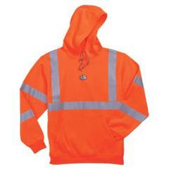 8393 S ORANGE HOODED SWEATSHIRT - Top Tool & Supply