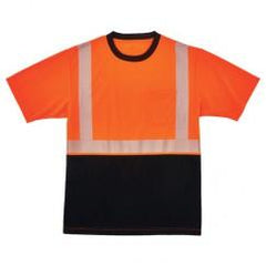 8280BK 4XL ORG/BLK PERF T-SHIRT - Top Tool & Supply