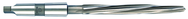 1-1/8 Dia-HSS-3MT Taper Shank Left Hand Spiral/Right Hand Cut Bridge Reamer - Top Tool & Supply