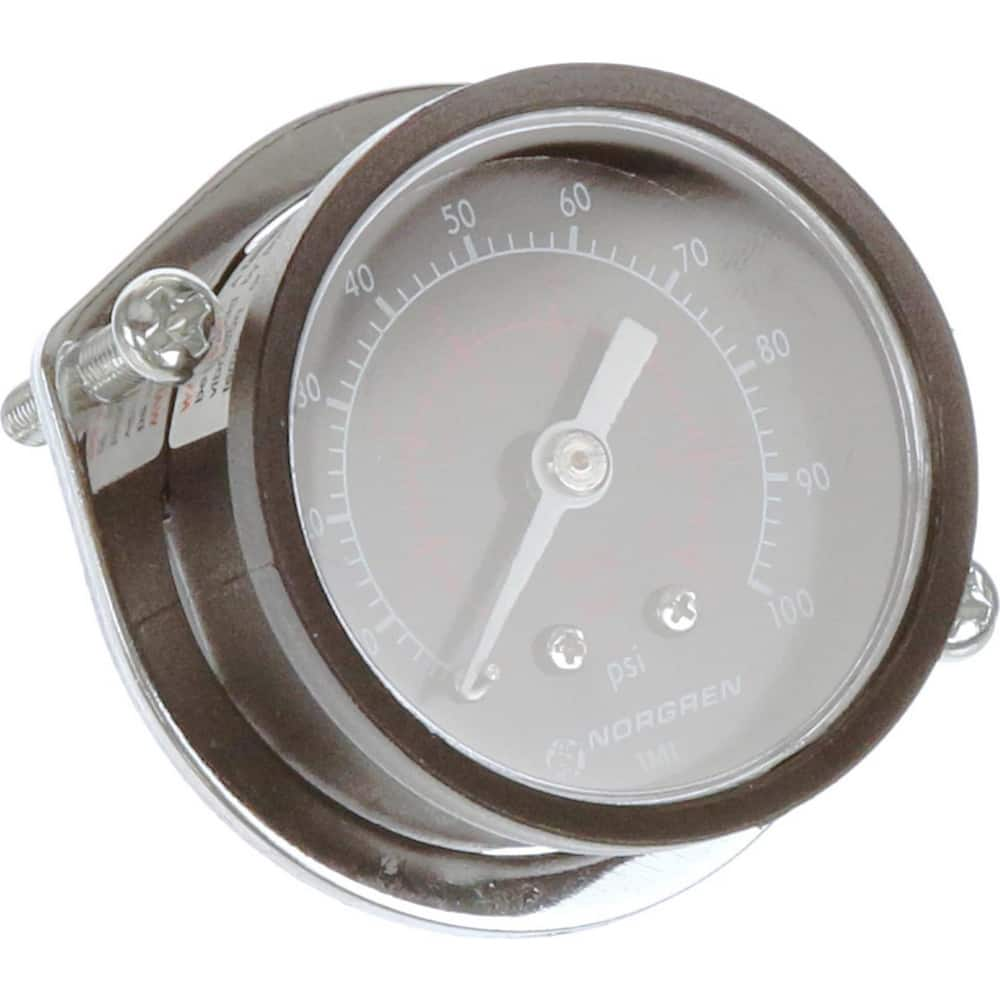 FRL Accessories; Accessory Type: Pressure Gauge; Material: Stainless Steel; Maximum Working Pressure: 1000.000; Port Size: 1/8 in; Port Size: 1/8 in