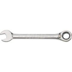 Combination Wrench: Steel, Polished Chrome-Plated