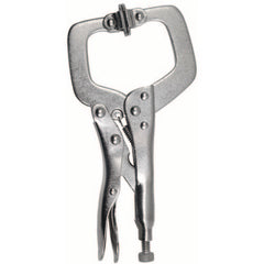 LOCKNG C-CLAMP W/SWIVEL PAD 11″ - Top Tool & Supply