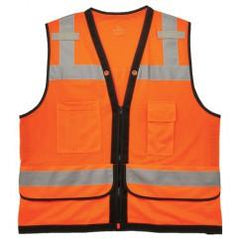 8253HDZ 4/5XL ORANGE HD MESH VEST - Top Tool & Supply