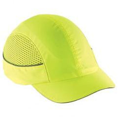 8960 SHORT BRIM LIME BUMP CAP W/LED - Top Tool & Supply