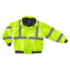 8380 S LIME BOMBER JACKET - Top Tool & Supply