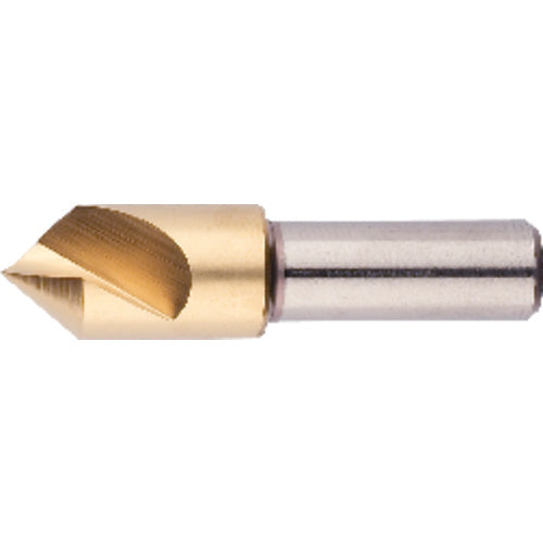 1/8″ Cutting Dia. 1/8″Shank Dia, 1 Flute, 60 Degrees, HSSCo Countersink Series/List #1754 - Top Tool & Supply