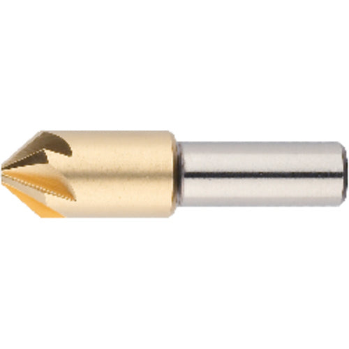 1/4″ Cutting Dia. 1/4″Shank Dia, 6 Flute, 90 Degrees, HSSCo Countersink Series/List #1755 - Top Tool & Supply