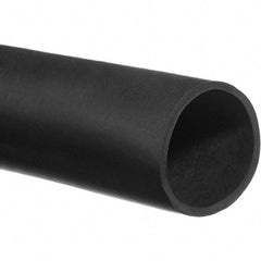 Value Collection - 3/16" ID x 5/16" OD, 10' Long, Viton Tube - Black, -10 to 480°F - Top Tool & Supply