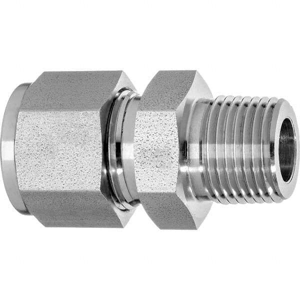 Value Collection - Metal Compression Tube Fittings Type: Male Connector End Connections: Comp x MNPT - Top Tool & Supply