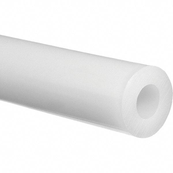 Value Collection - 1/2" ID x 5/8" OD, 100' Long, PTFE Tube - White, 100 Max psi, -150 to 500°F - Top Tool & Supply