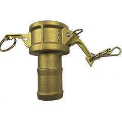 Value Collection - Suction & Discharge Hose Couplings Type: Cam & Groove Coupling Descriptor: Female Coupler Hose Shank - Top Tool & Supply