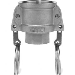 USA Sealing - 1-1/2" x 1-1/2" Cam & Groove Female Coupler Female NPT Thread - Top Tool & Supply