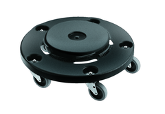Trash Container Dolly - Black - Top Tool & Supply